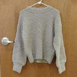 Frank and Oak Fuzzy Crewneck Sweater